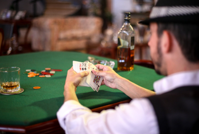 playing in casino