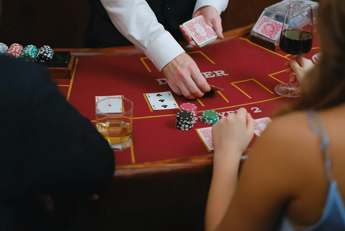 gambling scene